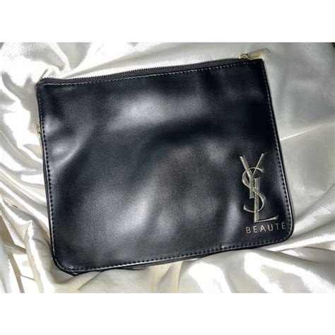 slim ysl makeup pouch.